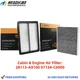 Carbon Cabin & Engine Air Filter SET For 2016-2020 KIA Sorento V6 3.3L