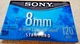 Sealed Sony 8mm Standard Grade Video Camcorder Tape MP 120 Minute P6-120MPL 8 mm