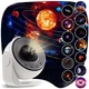 Luxury Galaxy Projector Gift Set &ndash; 360&deg; Rotating HD Nebula, 13 Cosmic Discs,