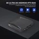 WE2USAT K3 PRO Android 10 TV Box | 6K Ultra HD HDR | WiFi 6 Dual-Band | 4GB 32GB