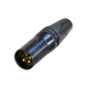 Neutrik NC10MXX-14-B Straight 10 Pin XLR Connector Black