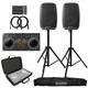 Pioneer DDJ-REV1 Scratch Style 2-Channel DJ Controller w 12" PA Speakers Pack
