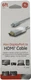 GE Mini Display Port to HDMI Adapter 4K UltraHD Full HD 1080p Mac PC White 33771