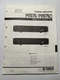 Yamaha P2075 P2075C Power Amplifier Service Manual Original Vintage Schematic
