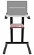 Rockville Laptop and Recording Interface Stand for Focusrite Clarett 2Pre USB