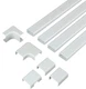 Sanus On-Wall Cable Concealer High Capacity Cord Cover Kit for Mounted TVs