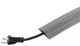 Commercial Electric Floor Channel / Cord Protector PVC Gray 5-ft A91-5G