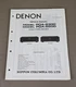 Denon Stereo Power Amplifier POA-8200/8300 Service Manual D-4073