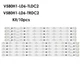 Kit/10pcs LED Strips For PHILIPS 58PFL4609/F7 58PFL4909/F7 For Konka LED58R5500F