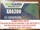 ECOGARD XA6200 *NEW* Engine Air Filter Fits Kia Soul Hyundai Accent Veloster