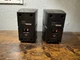 SONY SS-MSP2 Speakers Lot of 2 Black Not Tested Screen are Worn