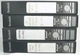 Vintage Betamax Beta Tape Lot of 4 Used Tapes Scotch Model L-500 w/ Cases