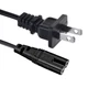 2-Prong Power Cord for Samsung UN60J620 UN60J620D UN60J620DAF UN60J620DAFXZA