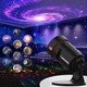 [White Noise] Galaxy Projector with Sound Machine 28 Soothing Sounds Memory F...