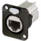 1PK NEUTRIK USA NE8FDX-P6-B RJ54 Receptacle, Feed-��Intl via EIS Only + NO FF��