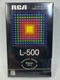 RCA L-500 BetaMax Sealed Blank Video Cassette Tape Beta 07900010004 10 pcs