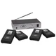 Peavey Assisted Listening Quad Wireless In-Ear Monitor System, 72.1MHz