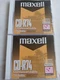 2 Maxell CD-R74 Recordable Discs 74 Minutes 650 Megabyte Sealed NEW