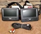 RCA DRC69707E Portable DVD Player (7")  Two Screens,Missing Remote