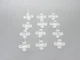 Vizio V556-G1 55" TV Backlight Light Reflector Standoffs Hooks (Qty 12)