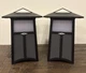 Acoustic Research AWSF100 Lantern Speakers Outdoor Bluetooth Rechargeable Pair
