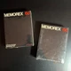 (2) 60 Minute Memorex 8-Track Cartridge Recording Tapes - Sealed.  NOS.
