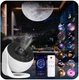 Galaxy Projector for Bedroom Pro Version, HD 12 in 1 Film Discs Star Projector G