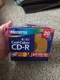 NEW Memorex CD-R Cool Colors 20 Pack 48X 700MB 80 MIN Sealed
