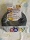TRISONIC  75 FT BLACK COAXIAL CABLE  TV & VIDEO  ANTENNA CORD  75 FT LONG  USA