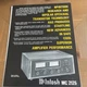 McIntosh MC2125 Original Promotional Brochure 