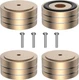 Tertullus 4 Pcs Speaker Feet Aluminum Hifi Turntable Feet Isolation Feet Aluminu
