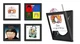 Show & Listen Quick and Easy Change Record Frame (Black) New & Sealed