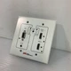 HR Hall Research UHBX-SW3-WP Auto-Switching Wall Plate Switcher