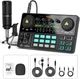 MAONO MaonoCaster Lite AU-AM200-S1 All-in-One Podcast Equipment Set with 3.5m...