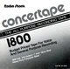 Radio Shack Concert Recording Tape 1800 Ft  7 Inch Reel 1 MI - New/Sealed