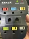 SANUS ELEMENTS NCT6F-3MS-2. -6 Outlet Surge Protector Cable Phone Electric