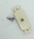Video Jack Flush Mount Cooper Wiring 2162A Almond Decorator F Connector 50 PACK
