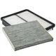 COMBO CARBON CABIN & AIR FILTER FOR KIA CADENZA 3.3L ENGINE 2014 - 2015