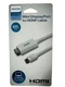 Philips 6' Mini DisplayPort to HDMI Cable - White NEW!