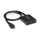 StarTech.com 4K HDMI Splitter 1 In 2 Out - 4K 30Hz HDMI 1.4 2 Port Video Spli...