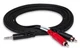 Hosa CMR-215 Stereo Breakout 3.5 MM TRS to Dual RCA 15 Ft