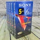 Sony T-120VF VHS Blank Video Cassette 5 Pack 6Hr Standard Grade New Sealed T120