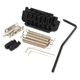 Pro 54mm Roller Saddles 2-Point Electric Guitar Tremolo Bridge,BS108 Black