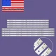 LED Strips For LG NC490DGG-AAFX1-41 GAN01-1294A-P1 GAN01-1295A-P1 49UK6200PUA