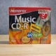 NEW Memorex Music CD-R Recordable Compact Discs 5-Pack CD Set 40 x 700MB 80min