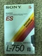 Sony ES L-750  Betamax Beta Format Blank VCR Tape New Sealed