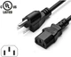 AC Power Cord for VIZIO VL370M VF550M VECO320L VA370M VA320M