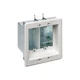 Arlington TVBS505 2-Gang Steel Recessed TV Box with Trim Plate