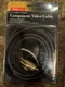 Radio Shack Gold Series Component Video Cable 6-ft 15-1563
