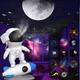 Astronaut Galaxy Projector for Bedroom, HD Galaxy Light Projector with Timer ...